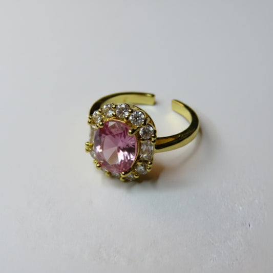 Anel Cristal Redondo