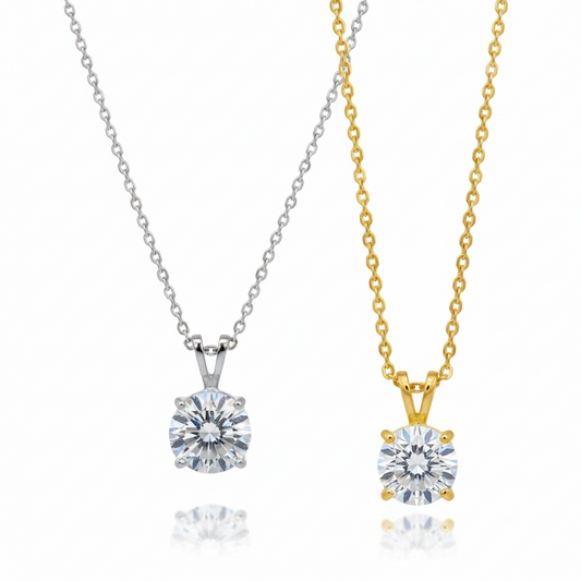 Colar Geométrico Diamante