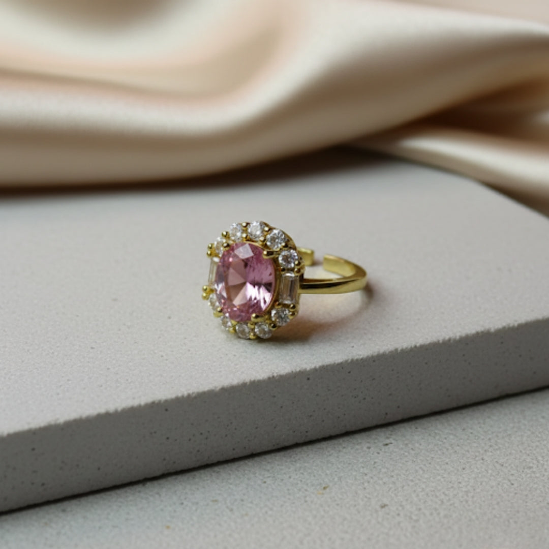 Anel Cristal Redondo