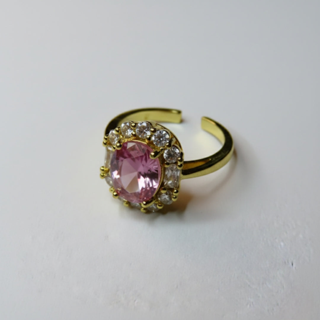 Anel Cristal Redondo