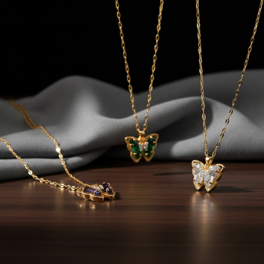 Colar Borboleta Delicada